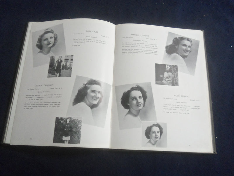 1946 NEW JERSEY STATE TEACHERS COLLEGE AT JERSEY CITY YEARBOOK - YB 2857