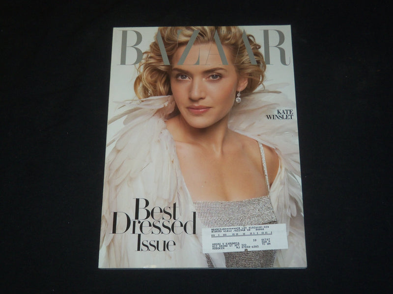 2005 DECEMBER HARPER'S BAZAAR MAGAZINE - KATE WINSLET COVER - SP 4625
