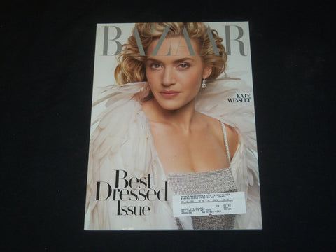 2005 DECEMBER HARPER'S BAZAAR MAGAZINE - KATE WINSLET COVER - SP 4625
