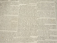 1837 NEWARK DAILY ADVERTISER NEWSPAPER LOT OF 2 ISSUES - NEW JERSEY - NP 4864