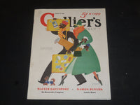 1937 JAN 16 COLLIER'S MAGAZINE - GREAT ILLUSTRATIONS, ARTICLES & ADS - SP 8240