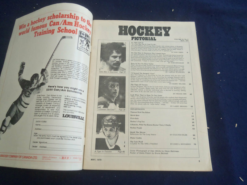 1979 MAY HOCKEY PICTORIAL MAGAZINE - STAN MIKITA COVER - ST 267F