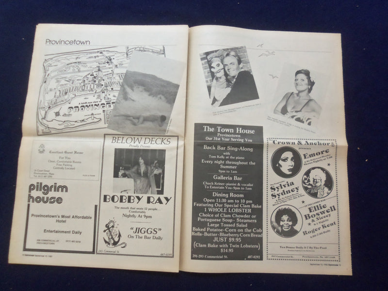 1980 SEPTEMBER 10 ESPLANADE NEWSPAPER - TO BE NOTED - FANCIFUL EROTICA - NP 6836