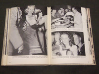 1945 MOVIE LOT TO BEACHHEAD EDITED BY LOOK MAGAZINE FIRST EDITION BOOK - KD 80I