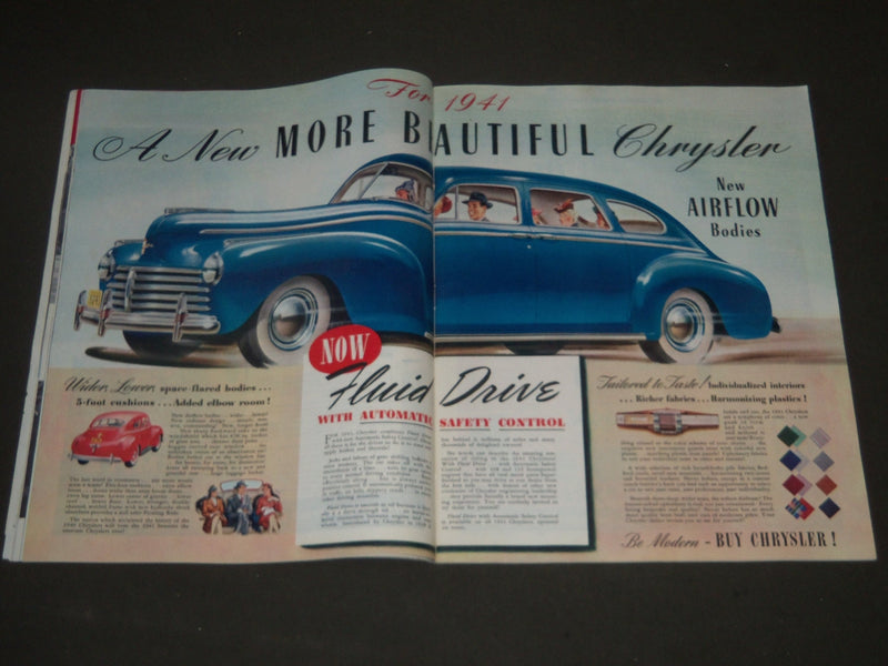 1940 SEPT 21 THE SATURDAY EVENING POST MAGAZINE - ILLUSTRATED COVER - SP 377