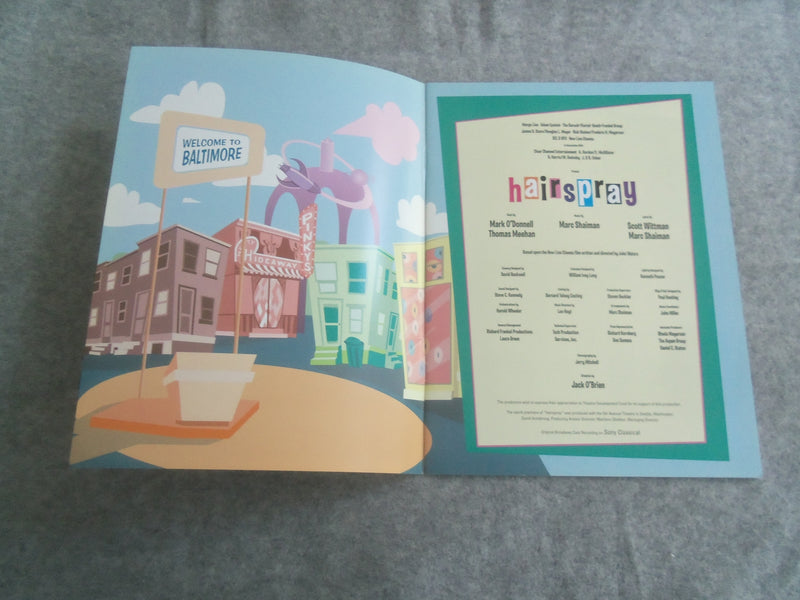 2002 HAIRSPRAY PROGRAM - MARISSA JARET WINOKUR - HARVEY FIERSTEIN - J 7638