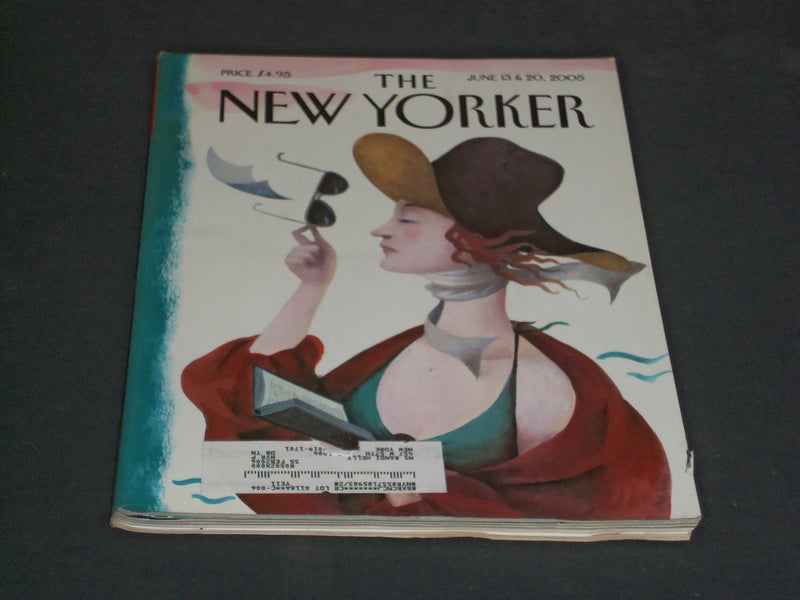 2005 JUNE 13 & 20 THE NEW YORKER MAGAZINE - ILLUSTRATED COVER - NY 2032