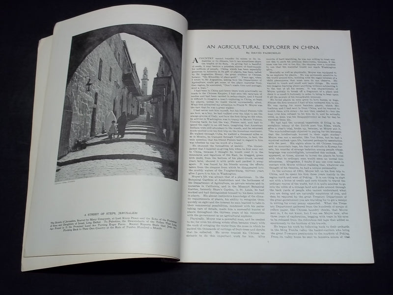 1921 JANUARY ASIA MAGAZINE - JERUSALEM - CHINA - ST 6161
