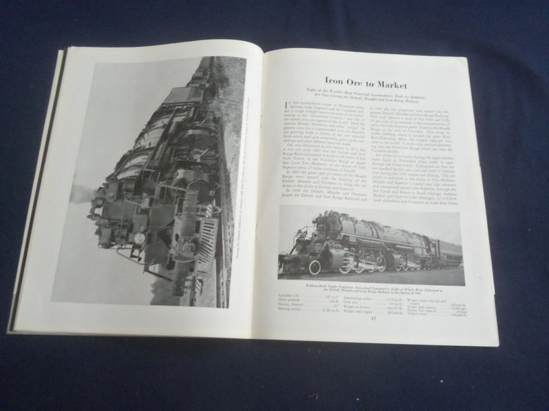 1941 NOVEMBER BALDWIN LOCOMOTIVES MAGAZINE - GREAT COVER AND PHOTOS - SP 6482L