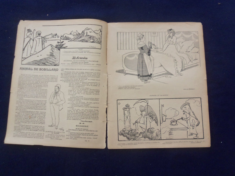 1907 NOV 2 LE SOURIRE MAGAZINE - ILLUSTRATED COMEDY - FRENCH TEXT - SP 4867B