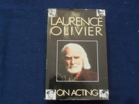 1986 LAURENCE OLIVIER ON ACTING HARDCOVER BOOK - KD 9170