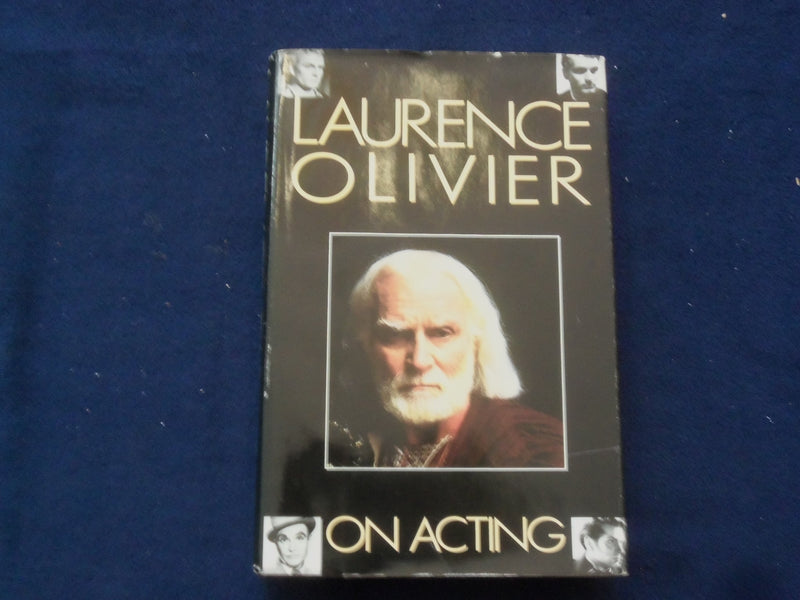 1986 LAURENCE OLIVIER ON ACTING HARDCOVER BOOK - KD 9170