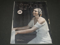 1932 AUGUST THE STAGE MAGAZINE - BETTINA HALL - GREAT PHOTOS & ADS - ST 39