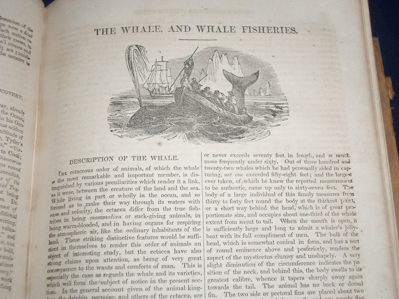 1865 CHAMBERS'S INFORMATION FOR THE PEOPLE ENCYCLOPDEDIA VOLUME 1 - KD 2159