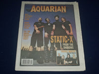 2004 OCTOBER 8-15 AQUARIAN WEEKLY NEWSPAPER - STATIC-X COVER - J 1120