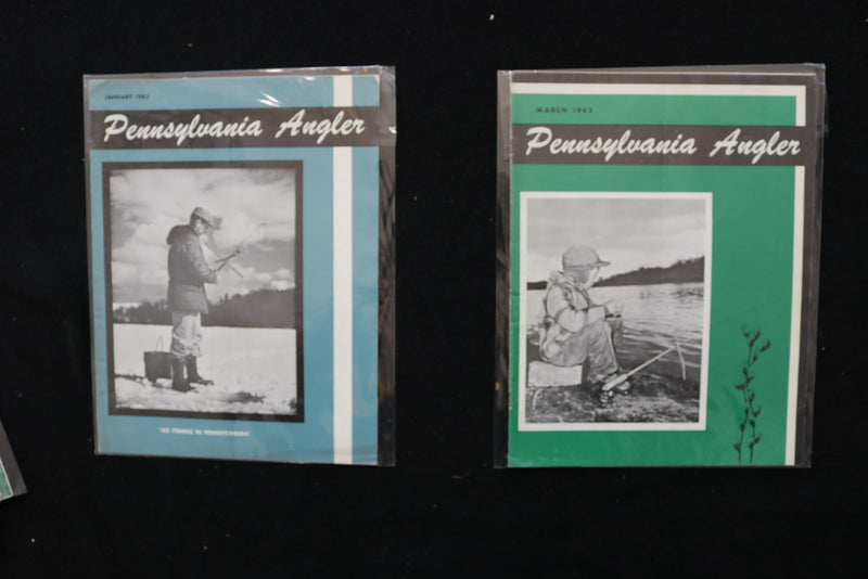 1963 PENNSYLVANIA ANGLER MAGAZINE - LOT OF 11 - O 3744
