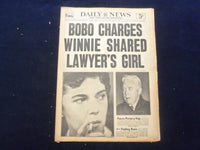 1958 FEB 27 NEW YORK DAILY NEWS NEWSPAPER - WINNIE SHARED LAWYER'S GIRL- NP 6751