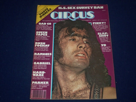 1977 MARCH 17 CIRCUS MAGAZINE - PAUL ROGERS COVER - GREAT PHOTOS - J 889