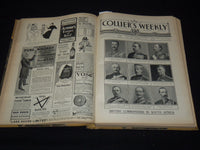 1899-1900 COLLIER'S WEEKLY MAGAZINE BOUND VOLUME - NICE ILLUSTRATIONS - KD 879O