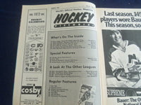 1972 MARCH HOCKEY PICTORIAL MAGAZINE - CAROL VADNAIS COVER - ST 200W