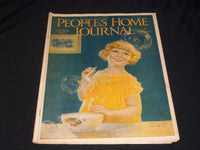 1925 APRIL PEOPLE'S HOME JOURNAL MAGAZINE NICE ILLUSTRATED COVER ART - E 2777