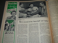 1952 JULY 29 LOOK MAGAZINE - SAL MAGLIE COVER - ST 5091