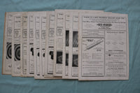 1945 AMERICAN BOWMAN-REVIEW MAGAZINE - LOT OF 11 - O 3751