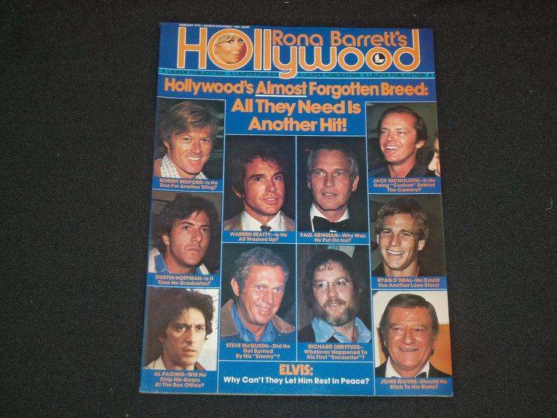 1978 FEBRUARY RONA BARRETT'S HOLLYWOOD MAGAZINE - ELVIS PRESLEY - ST 6259