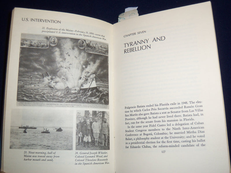 1969 CUBA THE CONTINUING REVOLUTION HARDCOVER BOOK BY BYRON WILLIAMS - KD 1417D