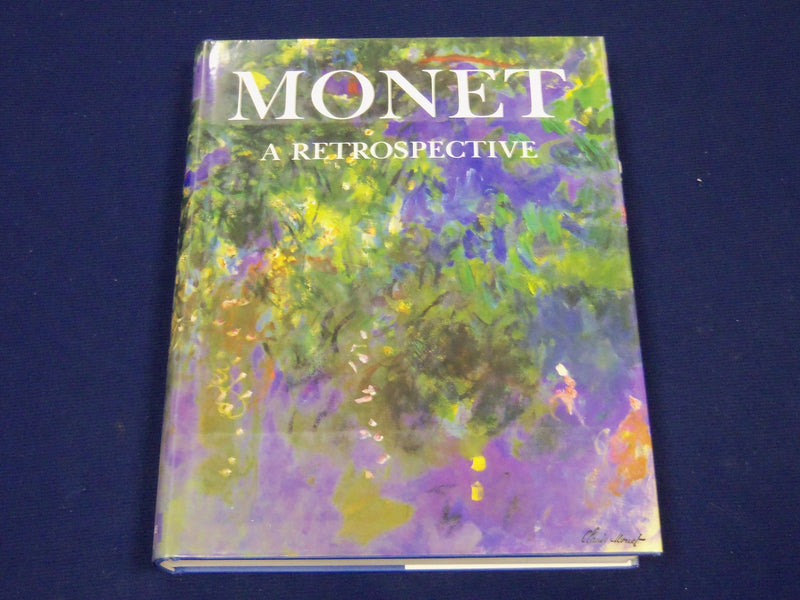 1986 MONET A RETROSPECTIVE EDITED BY CHARLES F. STUCKEY BOOK - PRINTS - KD 3441