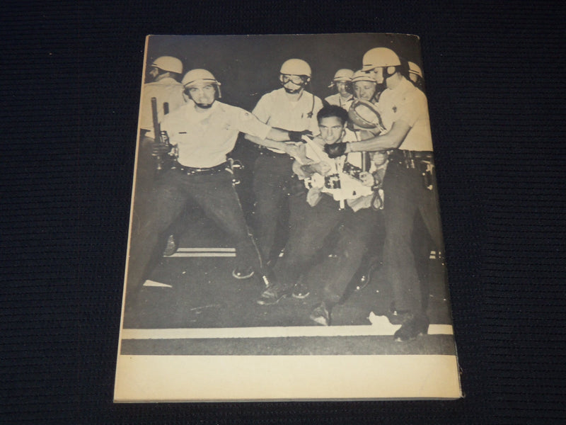 1968 ANATOMY OF A POLICE RIOT - CHICAGO - FIRST PRINTING - J 7452