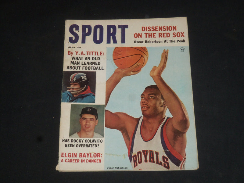 1964 APRIL SPORT MAGAZINE - OSCAR ROBERTSON COVER - SP 8505