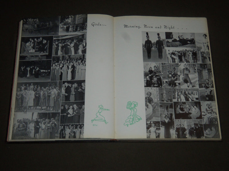 1936 LE BIJOU OHIO WESLEYAN UNIVERSITY YEARBOOK - DELAWARE OHIO - YB 1262