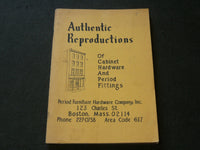 1967 PERIOD FURNITURE HARDWARE COMPANY CATALOGUE - BOSTON - J 6161