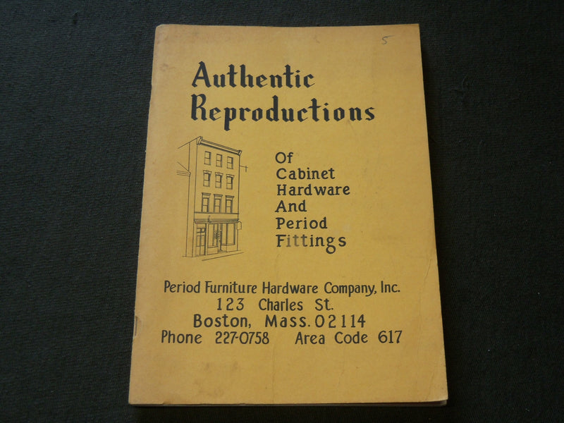1967 PERIOD FURNITURE HARDWARE COMPANY CATALOGUE - BOSTON - J 6161