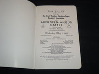 1952 GREAT MEADOWS BREEDERS ASSN. SALE - KEENLAND - KENTUCKY - J 9081