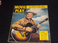1950 JANUARY MOVIE PLAY MAGAZINE - GENE AUTRY FRONT COVER - E 15155