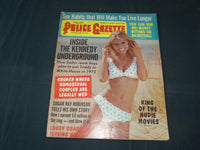 1971 JAN THE NATIONAL POLICE GAZETTE MAGAZINE-INSIDE KENNEDY UNDERGROUND- B 5774