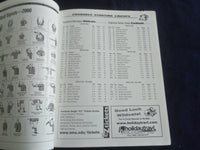 2000 NOV 11 FOOTBALL PROGRAM - NO. MICHIGAN UNIV VS SAGINAW VALLEY ST- SP 1217K
