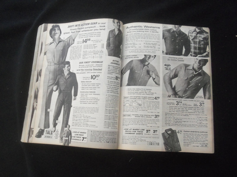 1973 SPRING AND SUMMER MONTGOMERY WARD CATALOG - GREAT FASHION - R 90D
