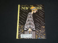 1996 NOVEMBER 4 THE NEW YORKER MAGAZINE - ILLUSTRATED COVER - NY 1823