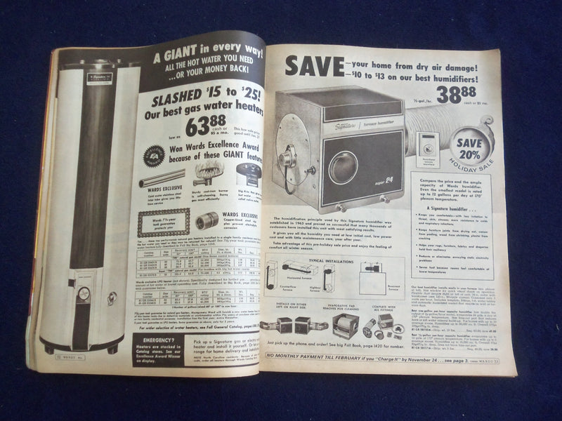 1970 WINTER MONTGOMERY WARD CATALOG - KANSAS CITY, MISSOURI - J 8463