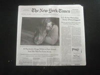 2022 AUGUST 28 NEW YORK TIMES -U.S. EYEING OBSTRUCTION, TRUMP AFFIDAVIT SUGGESTS