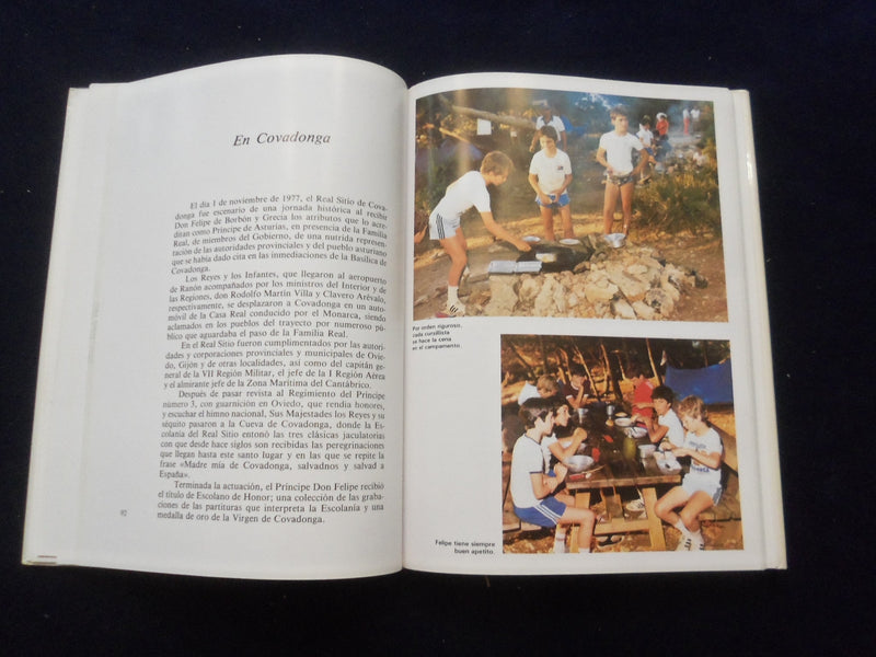 1980 UN REY PARA EL ANO 2000 HARDCOVER BOOK BY MARINO GOMEZ-SANTOS - KD 8335