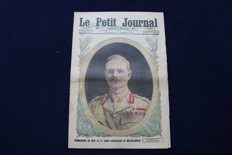 1917 MAR 4 LE PETIT JOURNAL SUPPLEMENT ILLUSTRE MAGAZINE -GEN. BIRDWOOD -NP 8799