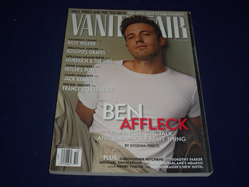 1999 OCTOBER VANITY FAIR MAGAZINE - BEN AFFLECK - SP 4372