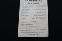 1913 OCTOBER 14 MABLE PELHAM THE PELHAM'S IN ARIZONA - COLISEUM PROGRAM - K 1858