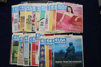 2004-2008 SUNDAY MAGAZINE SECTIONS USA-PARADE-PROFILE - LOT OF 182 - O 3392