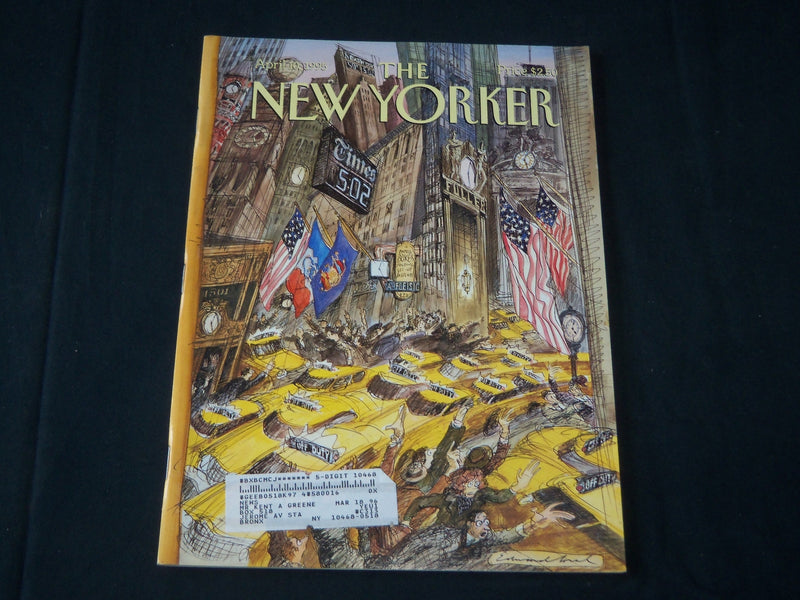 1995 APRIL 10 THE NEW YORKER MAGAZINE - ILLUSTRATED COVER - NY 1749