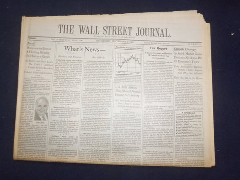 1998 SEPTEMBER 2 THE WALL STREET JOURNAL -YELTSIN'S UNENVIABLE POSITION - WJ 113
